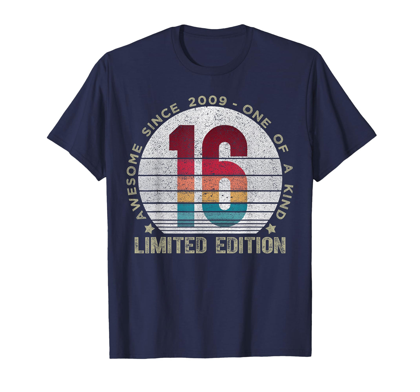 16 Year Old Gifts Vintage 2009 Limited Edition 16th Birthday T-Shirt