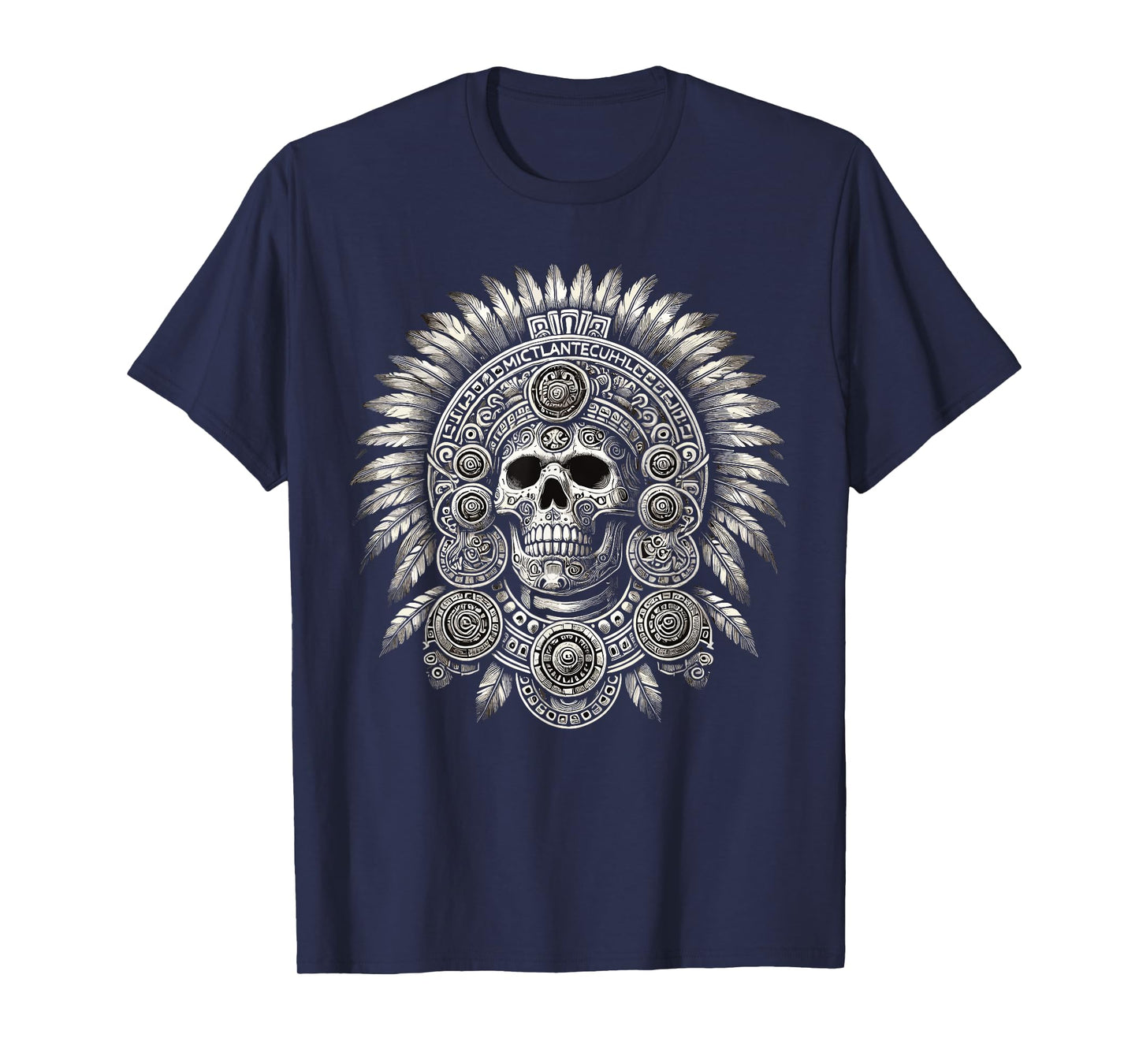 Aztec Mictlantecuhtli Mexican Pride Boxing T-Shirt
