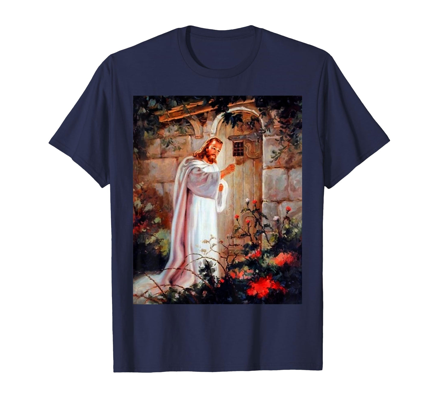 Jesus Christ Knocking At the Door Jesus T-Shirt