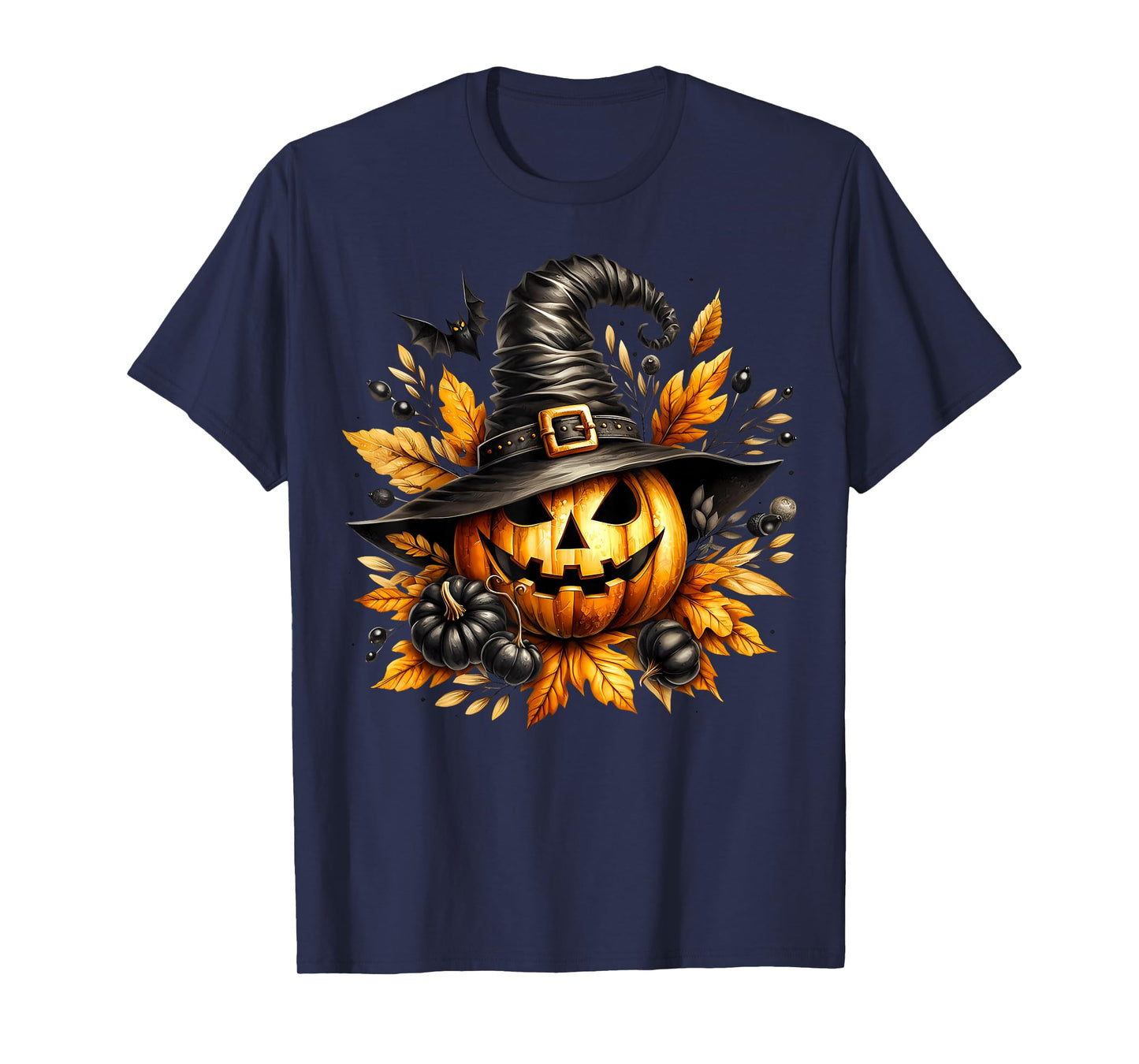 Black and Orange Fall Halloween Must Haves for Witch Mom T-Shirt