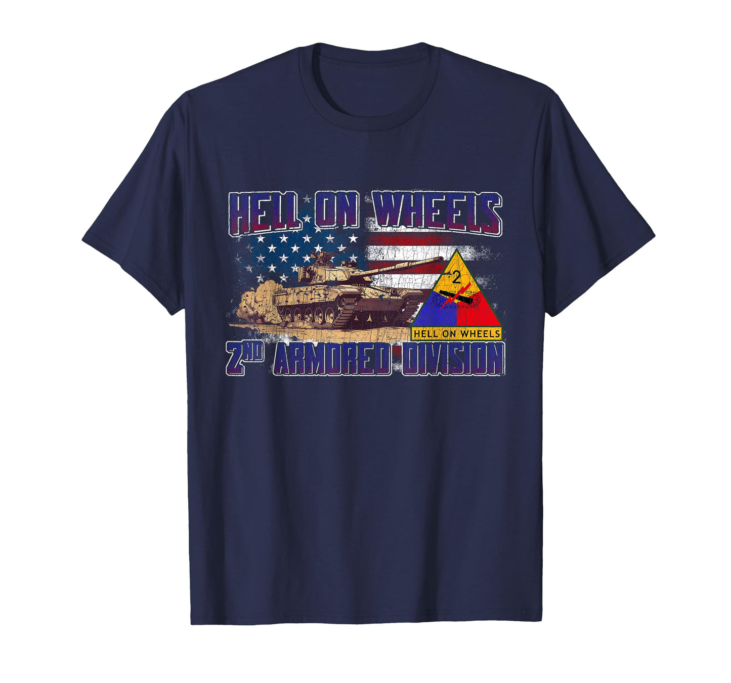 2nd Armored Division Ft Hood Texas Vintage Gifts T-Shirt