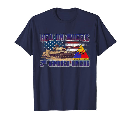 2nd Armored Division Ft Hood Texas Vintage Gifts T-Shirt