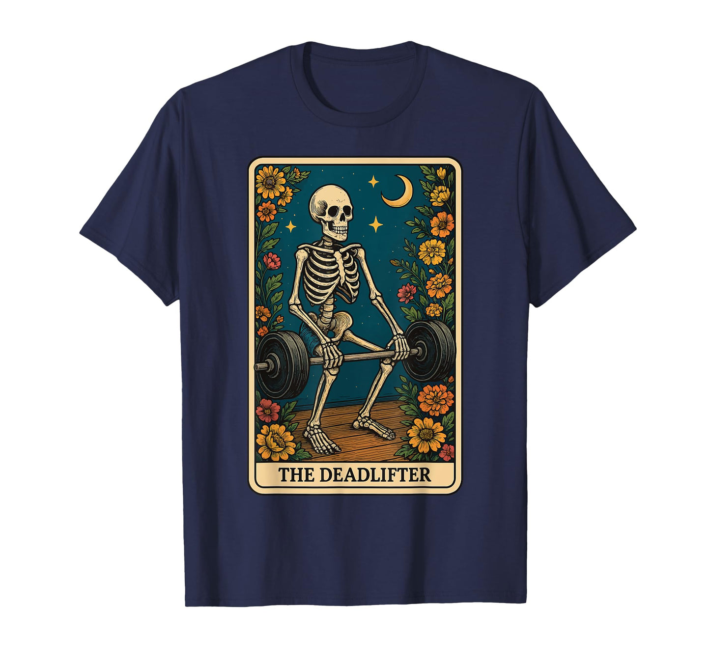 The Deadlifter Tarot Card T-Shirt