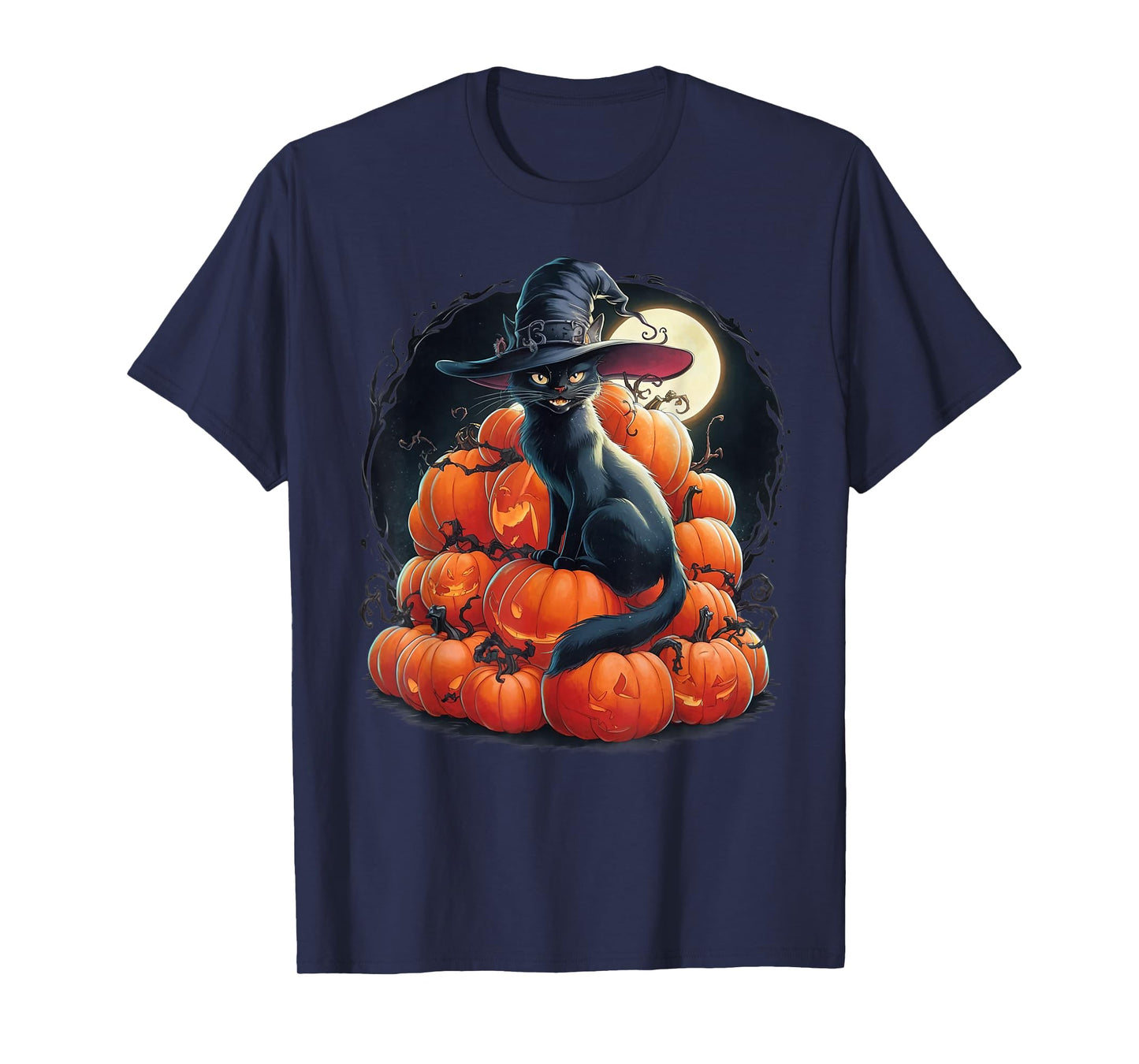 Black cat Halloween Shirt T-Shirt
