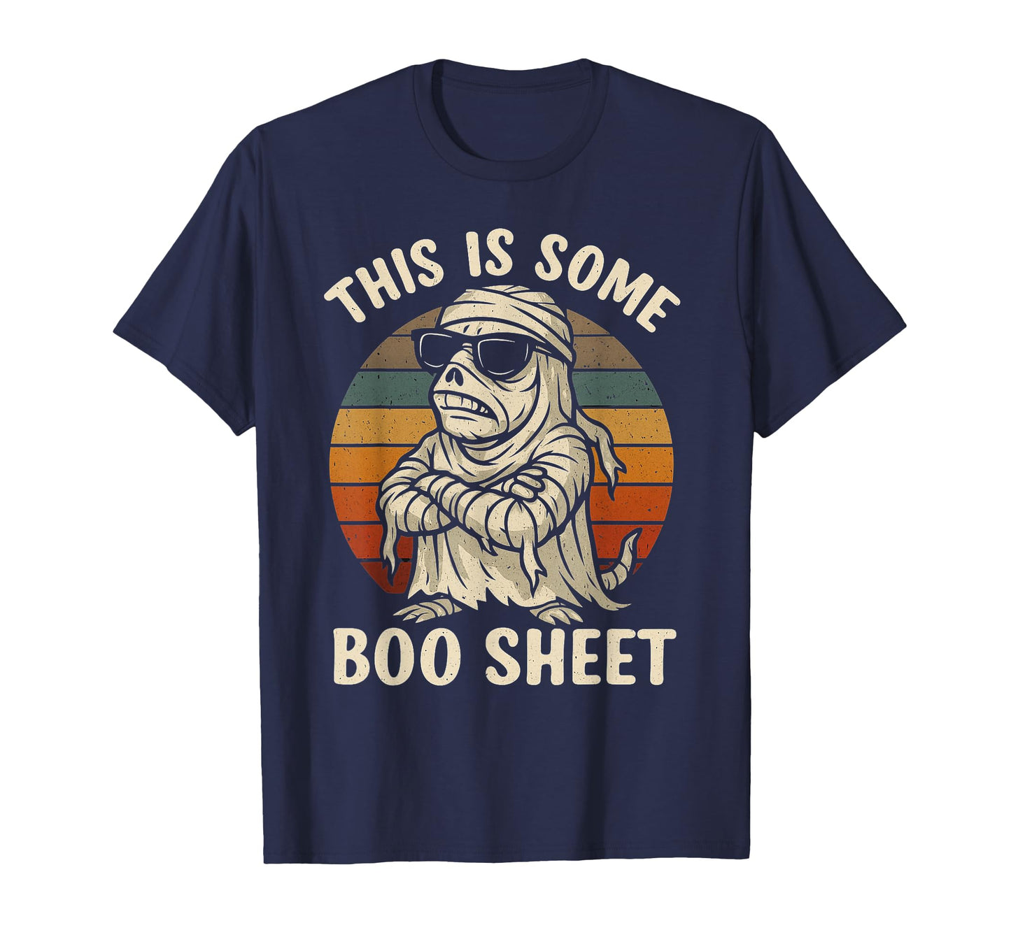 This is Boo Sheet Ghost Spooky Mummy Halloween Costume T-Shirt