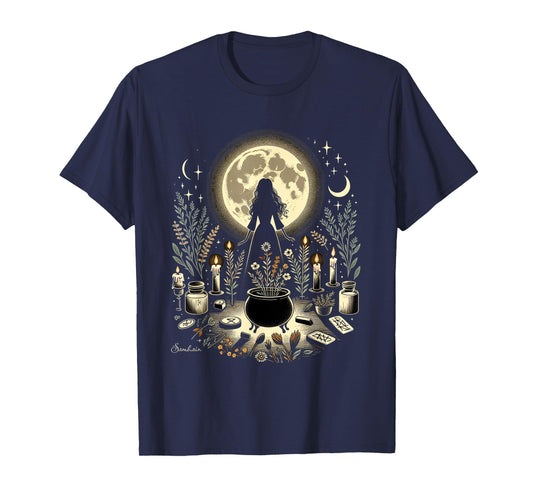 Samhain Pagan Samain Celtic Cottagecore Aesthetic Witch T-Shirt