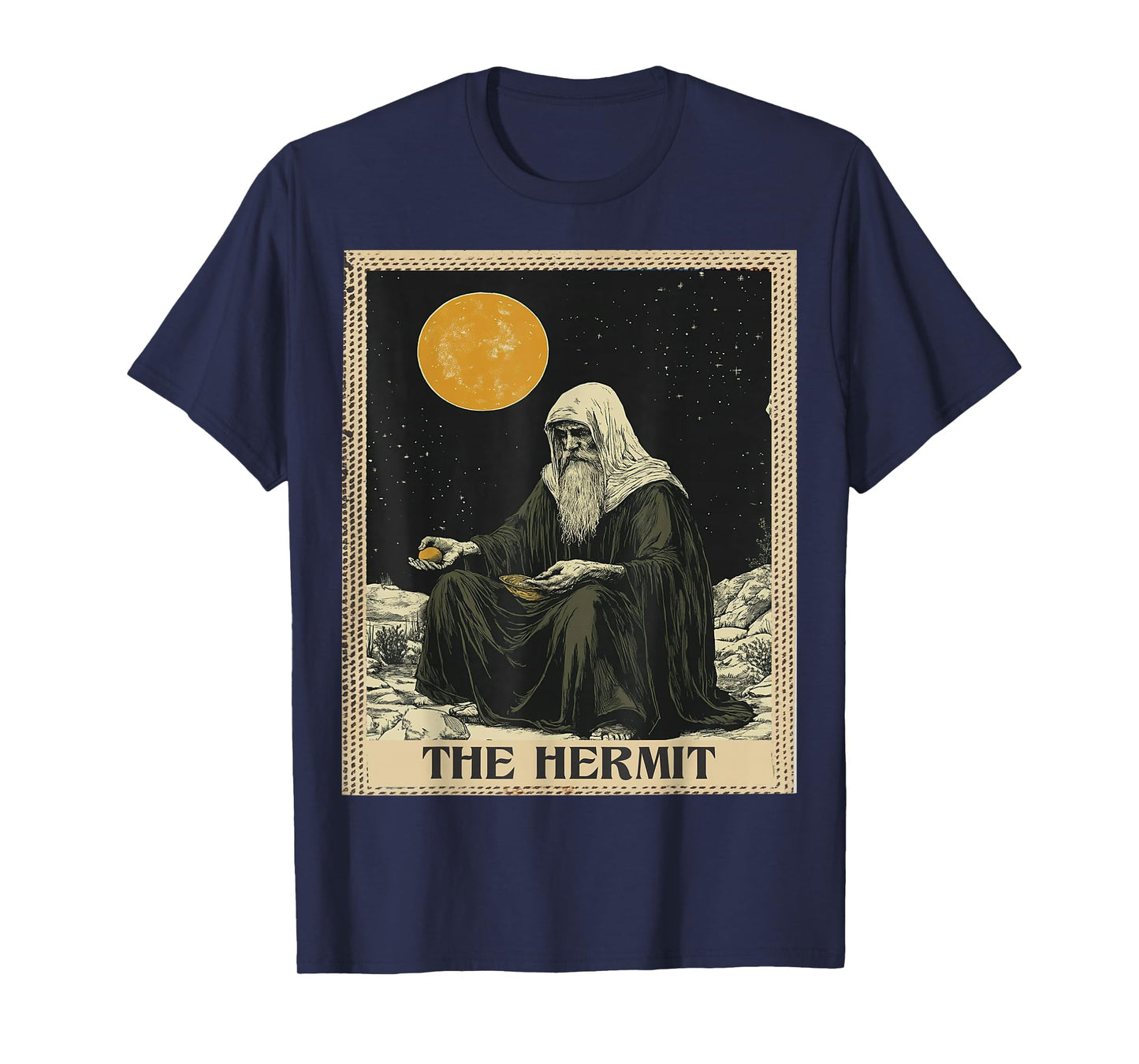 Tarot Card The Hermit Occult T-Shirt