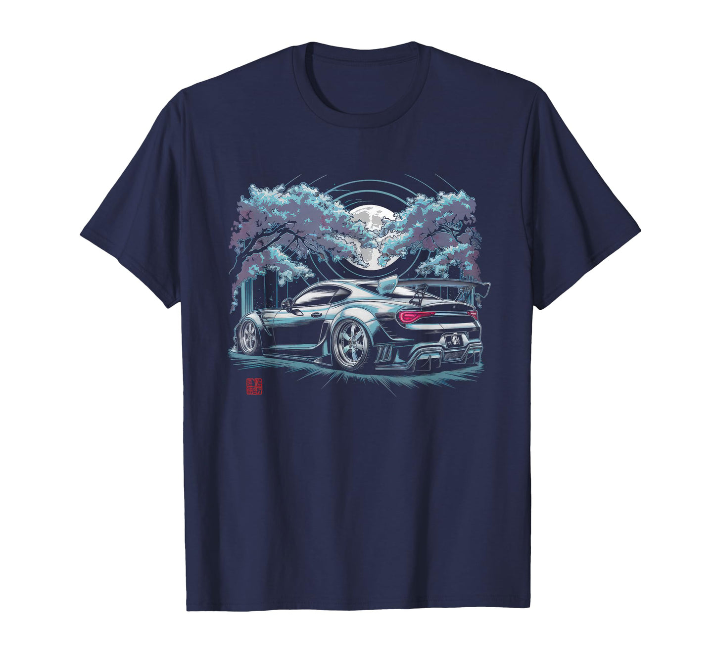 Japanese Car Tshirt Men JDM Japan Street Racing Streetwear T-Shirt