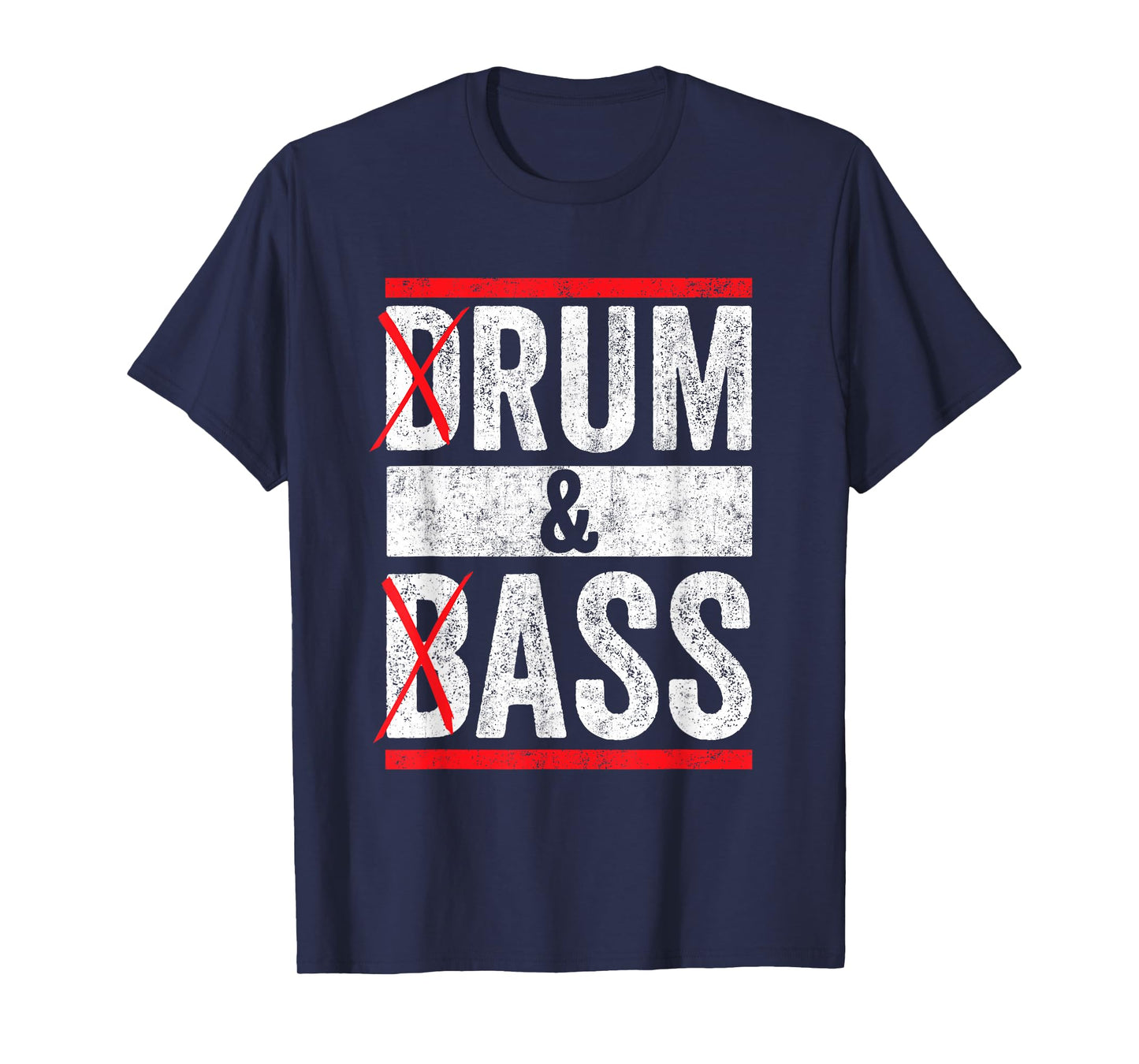 Vintage Drum & Bass / Rum & Ass Funny T-Shirt