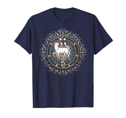 Agnus Dei Sanctus Traditional Latin Mass Catholic T-Shirt