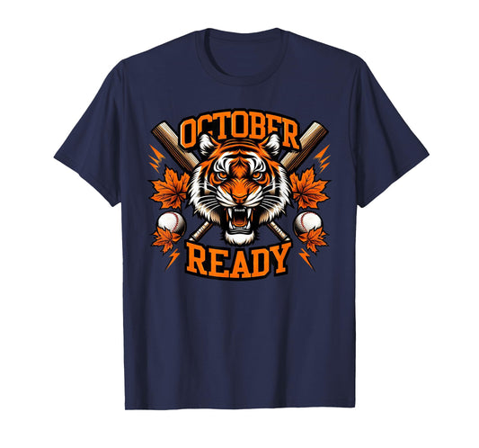 October Ready Funny Shirt For Ready Tiger Shirts Mens Womens T-Shirt