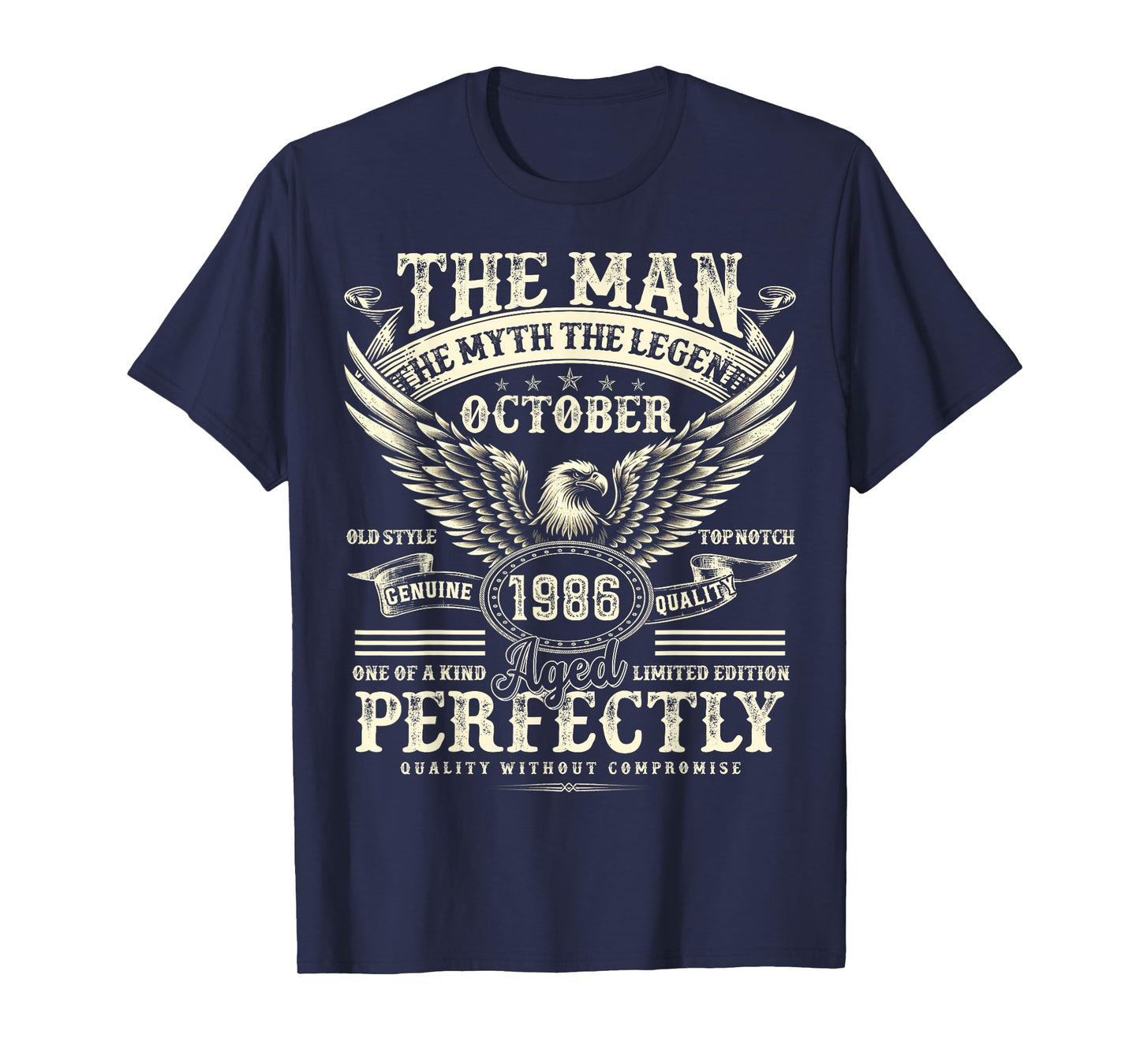 39 Year Old Legend were Born in October 1986 Birthday T-Shirt