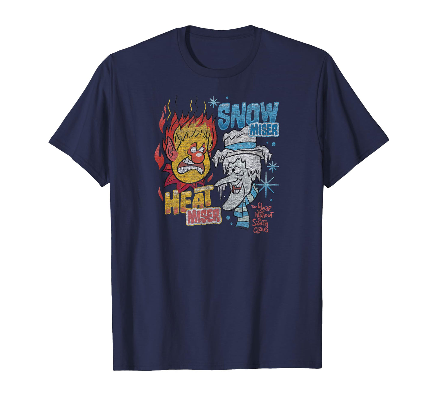 The Year Without A Santa Claus - Snow and Heat Miser T-Shirt