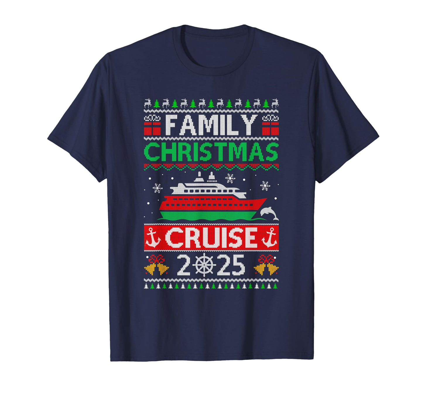 Family Christmas Cruise 2025 Family Cruise Squad Matching T-Shirt
