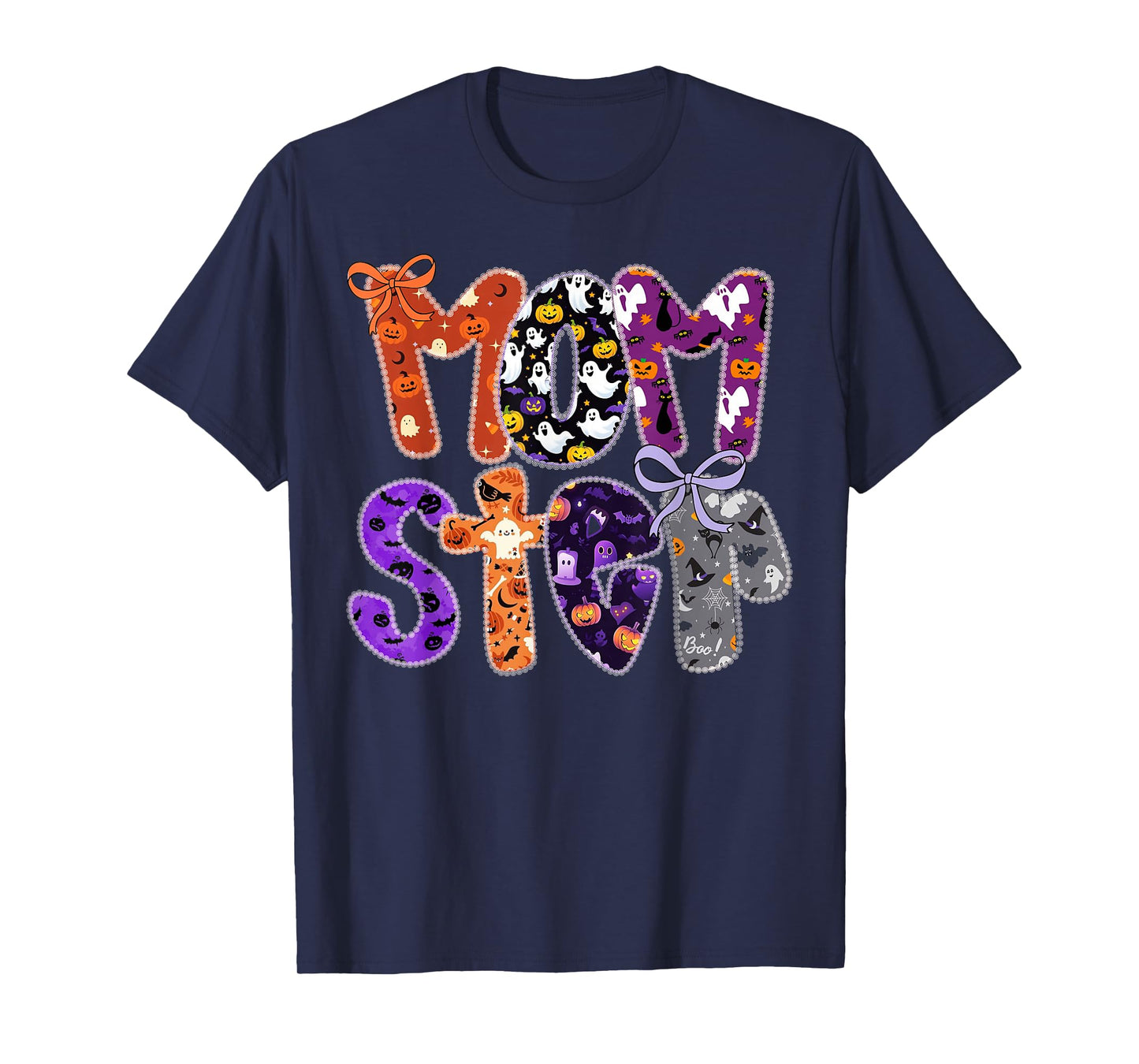 Momster Mom Mommy Matching Family Halloween Costume Women T-Shirt
