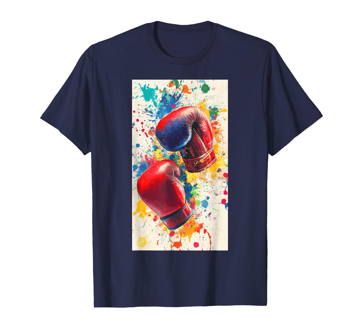 Boxing Gloves Sport Boxer Prompt Fitness Gym T-Shirt