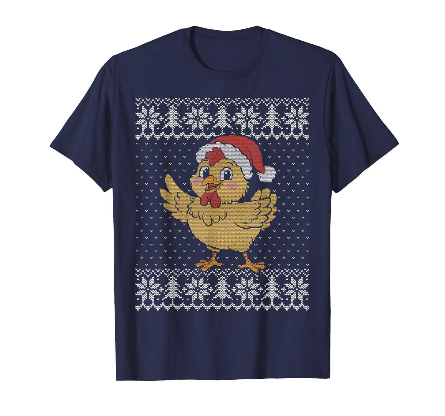 Ugly Chicken Christmas Sweater T-Shirt