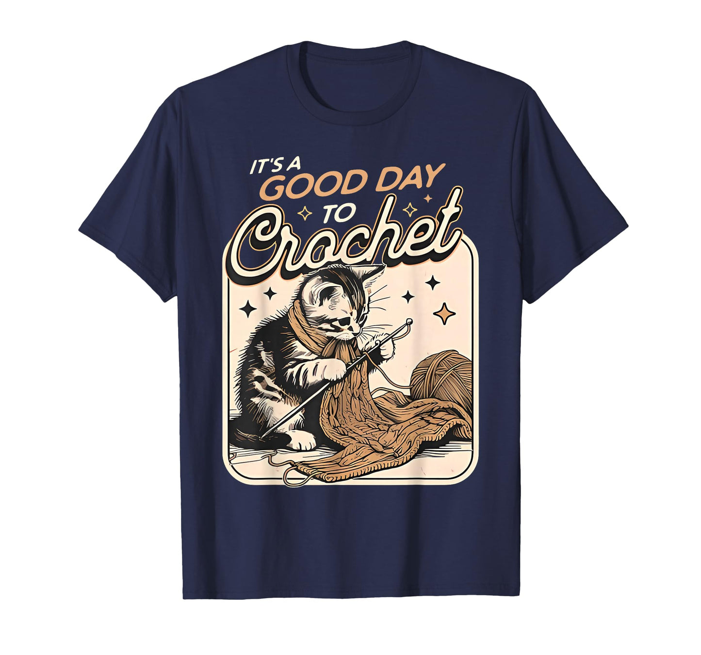 It’s a Good Day to Cute Cat Crochet Lover T-Shirt
