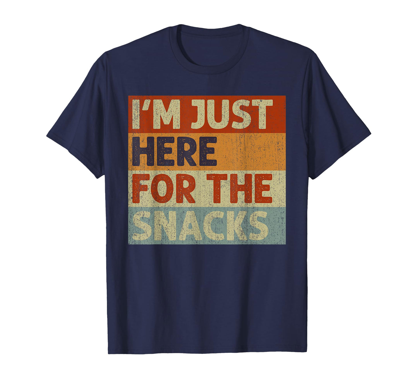 I'm Just Here For The Snacks Funny Saying Toddler Kids T-Shirt
