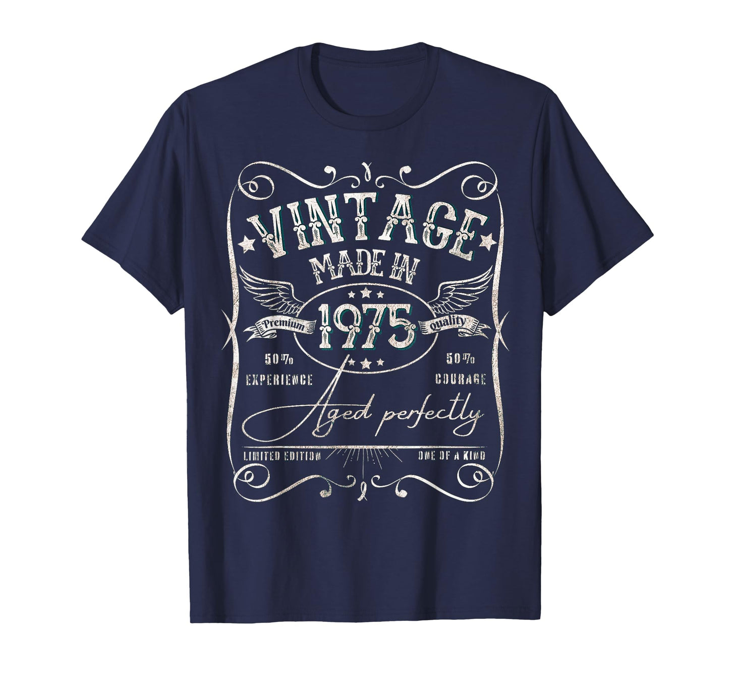 Vintage 50 Shirt Women Men 50 Year Old in 2025 50th Birthday T-Shirt