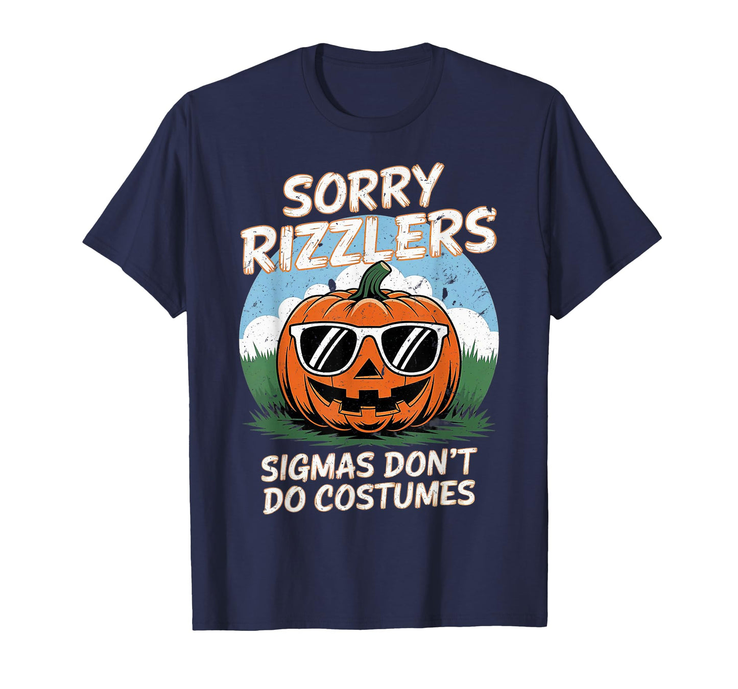 Skibidi Toilet Sigmas Don't Do Costumes Funny Halloween T-Shirt
