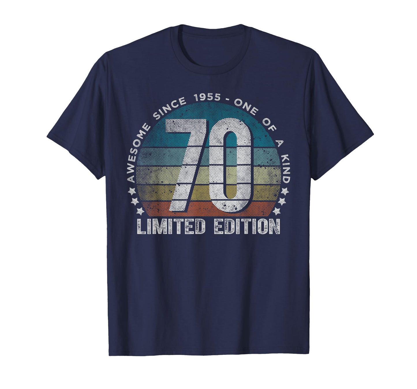 70 Year Old Gifts Vintage 1955 Limited Edition 70th Birthday T-Shirt