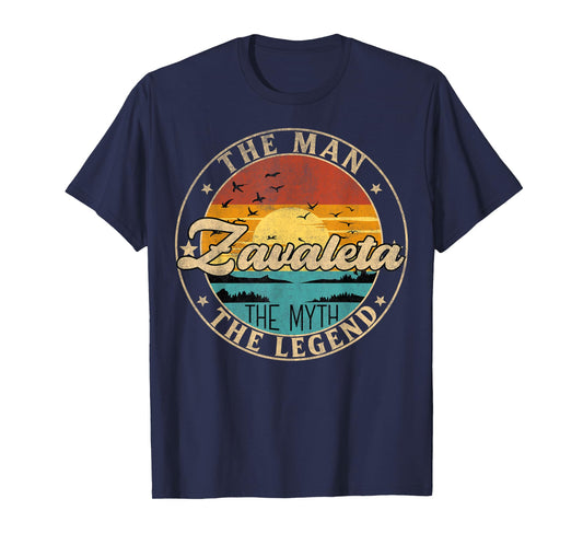 ZAVALETA The Man The Myth The Legend First Name T-Shirt