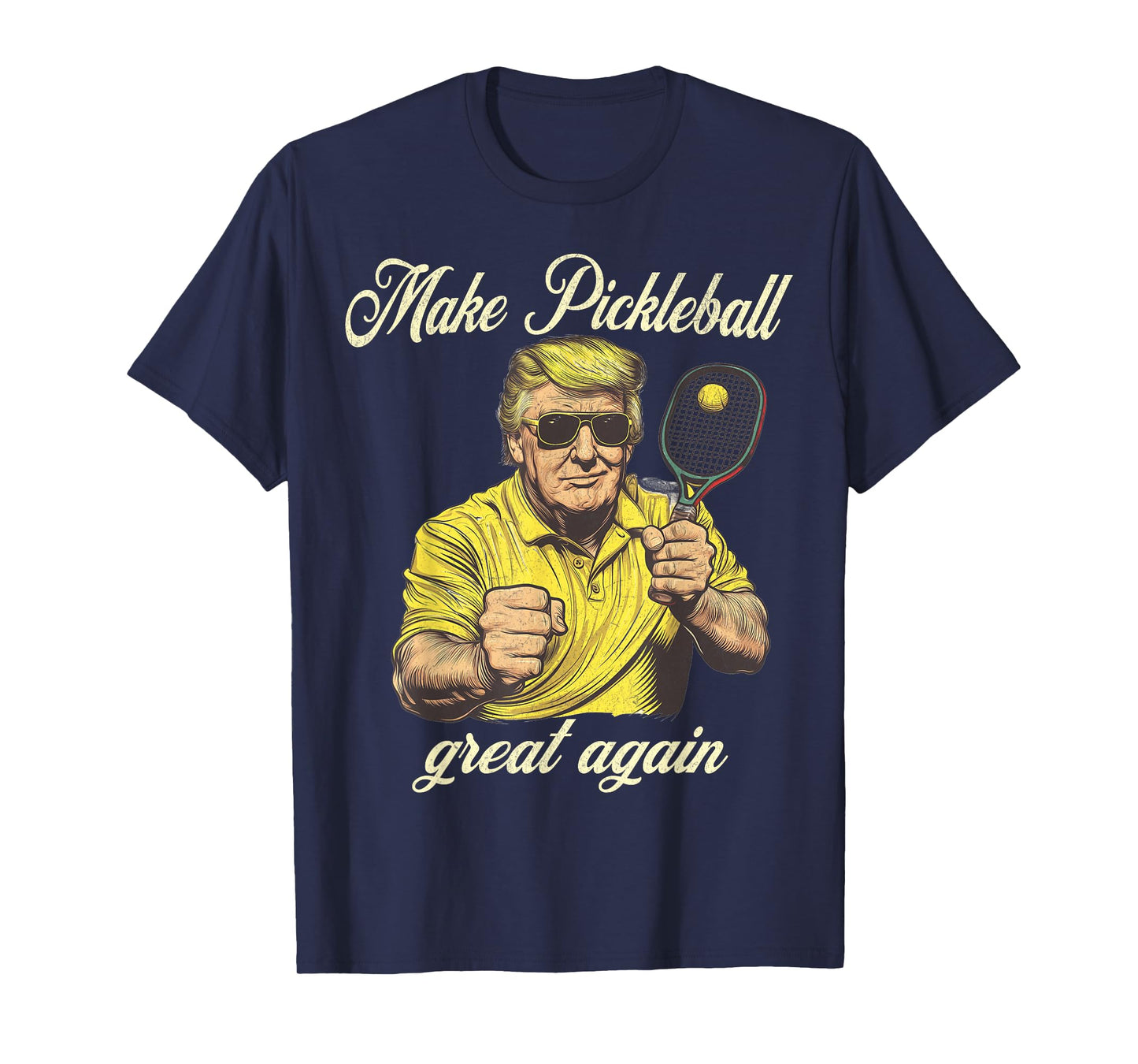 Funny Pickleball Lovers Graphics Pickle Ball Men Women T-Shirt
