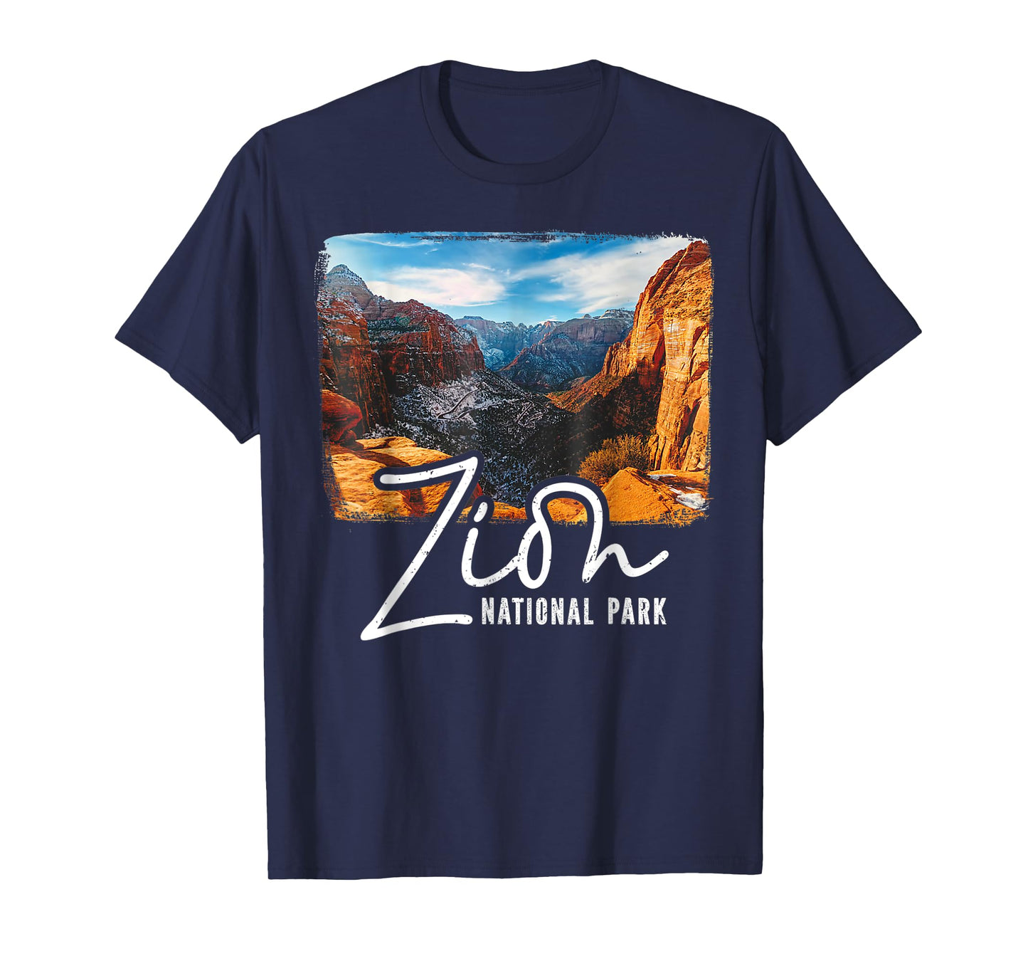 Zion National Park Outdoor Vintage Men Women T-Shirt