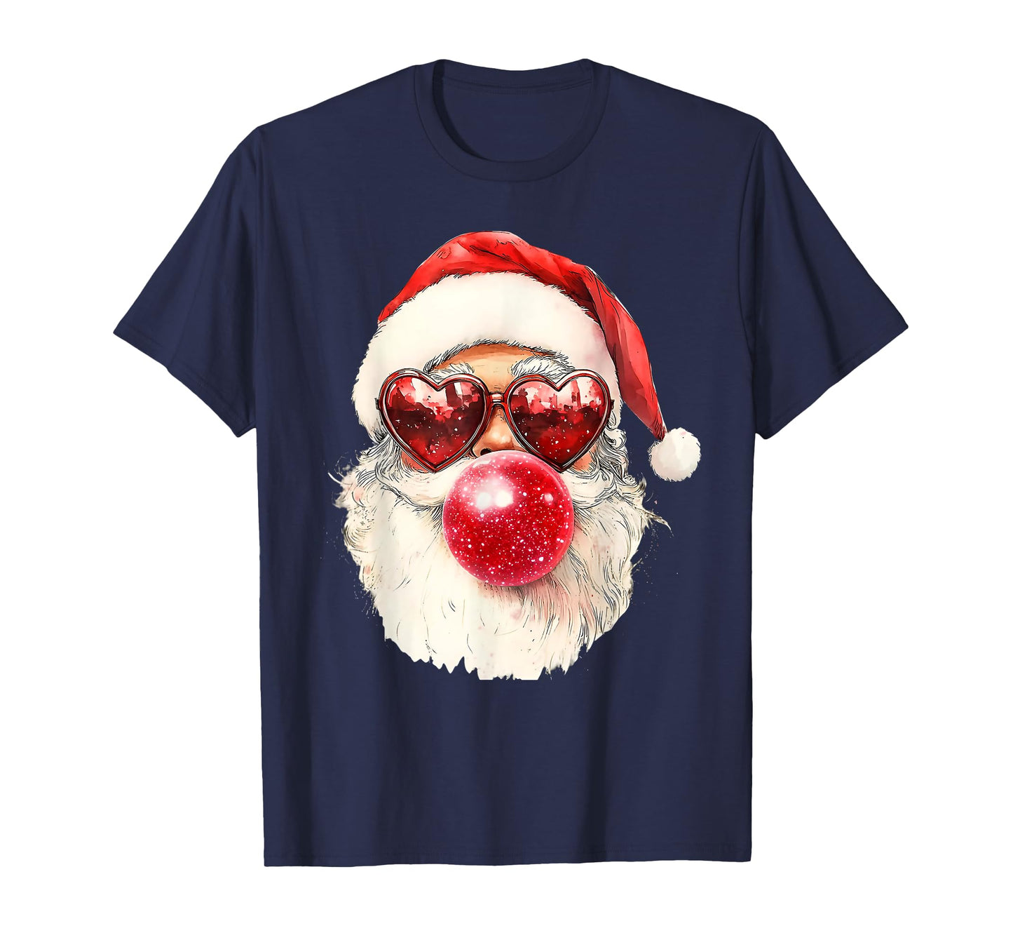 Merry Christmas Santa Sunglasses Xmas Pajamas Holiday Funny T-Shirt