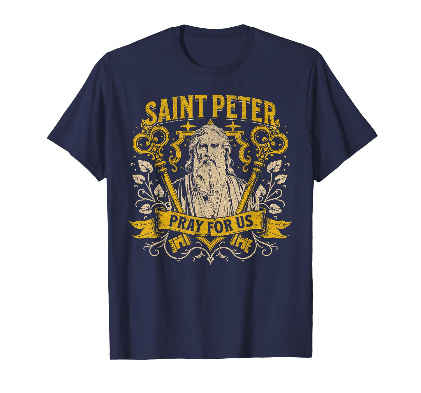 St Peter the Apostle Keys to the Kingdom Catholic Saint T-Shirt