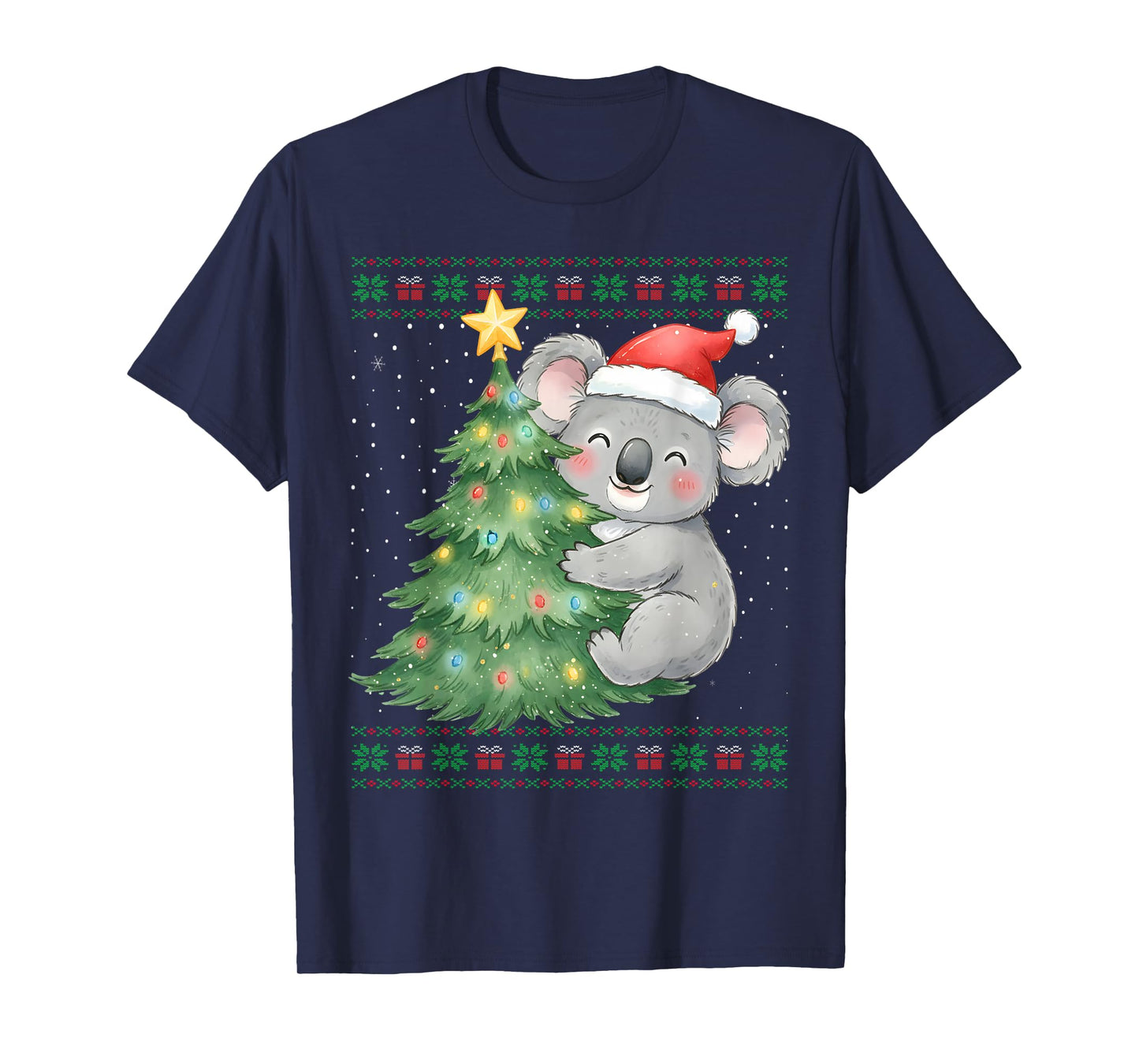 Cute Koala Ugly Christmas Sweater T-Shirt