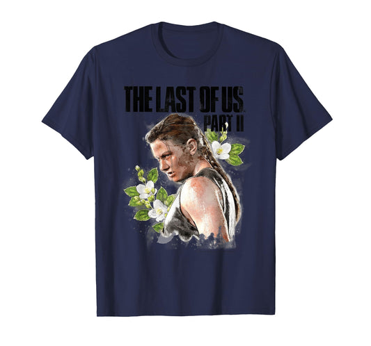 The Last of Us Abby Surrounded By Flowers T-Shirt