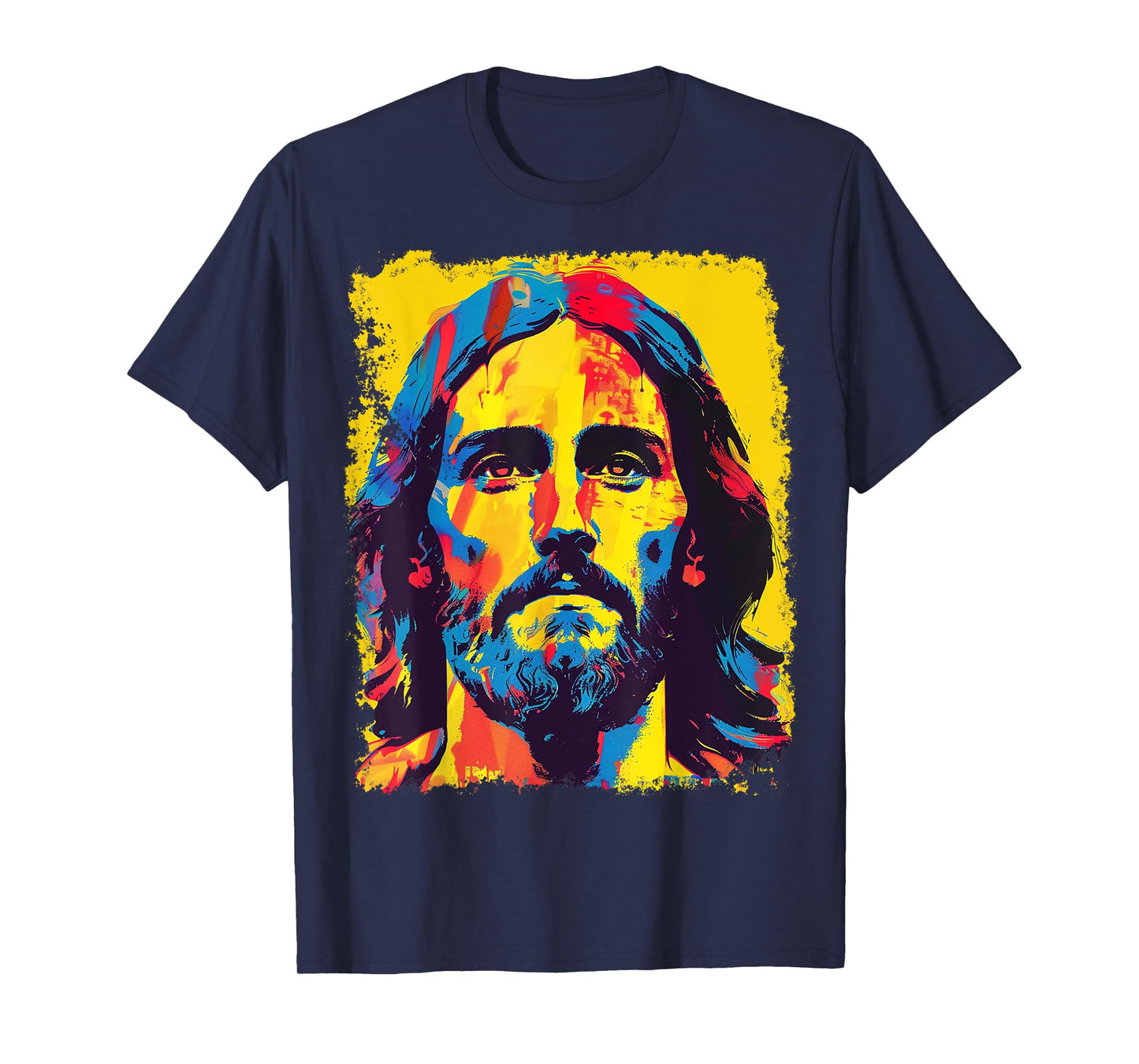 Jesus Christ Pop Art Graphic T-Shirt