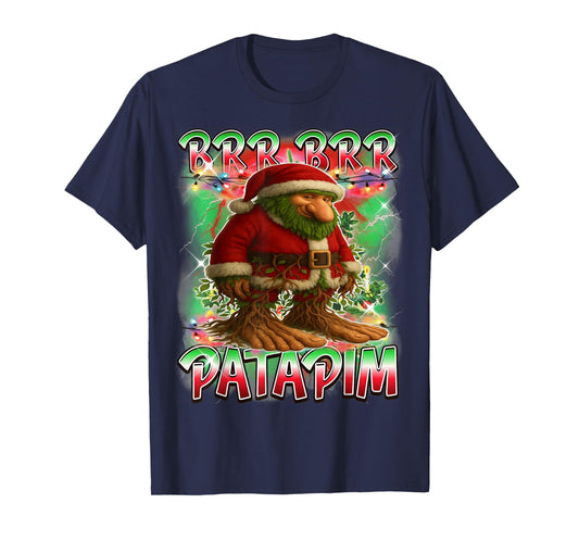 BRR BRR Patapim Santa Claus Italian Brainrot Christmas T-Shirt