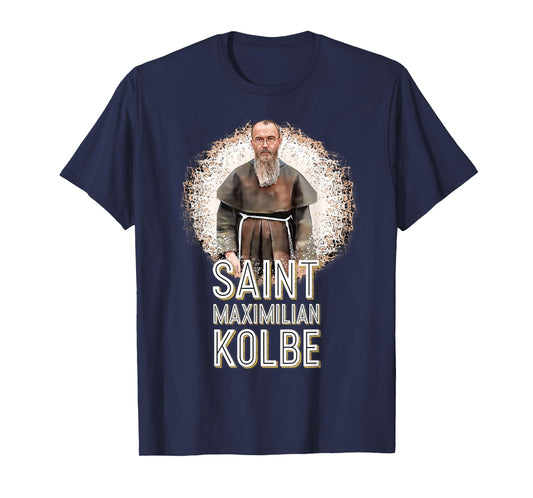 Militia of The Immaculata St. Maximilian Kolbe Catholic T-Shirt