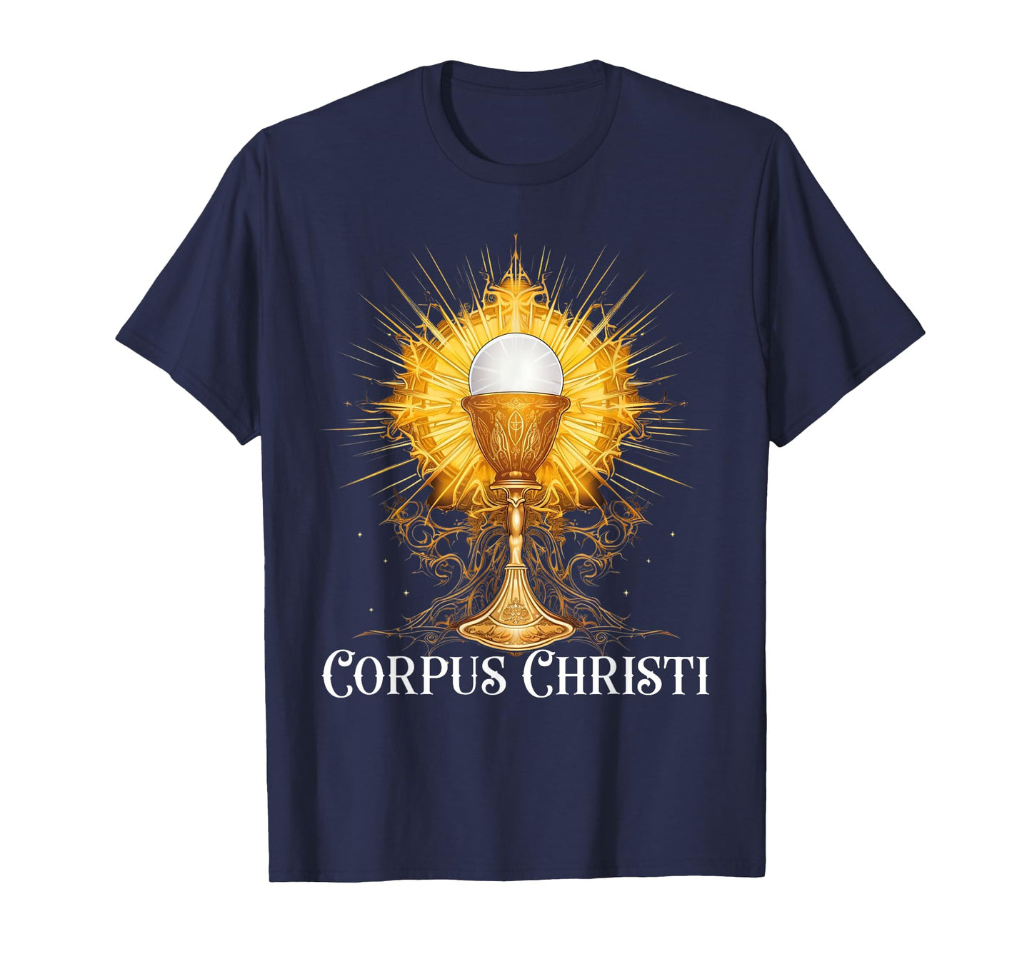 Eucharistic Adoration Traditional Latin Mass Catholic T-Shirt