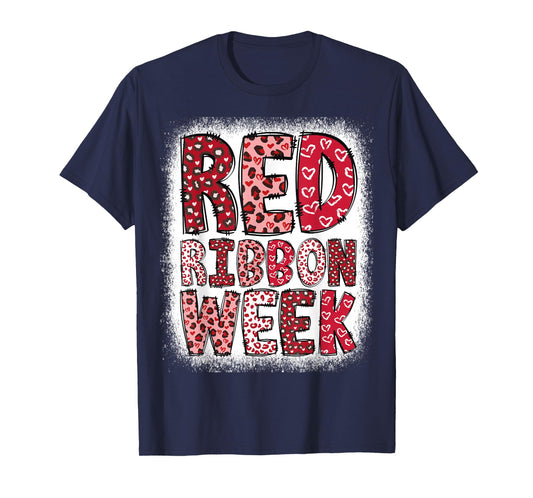 Red Ribbon Week 2025 T-Shirt