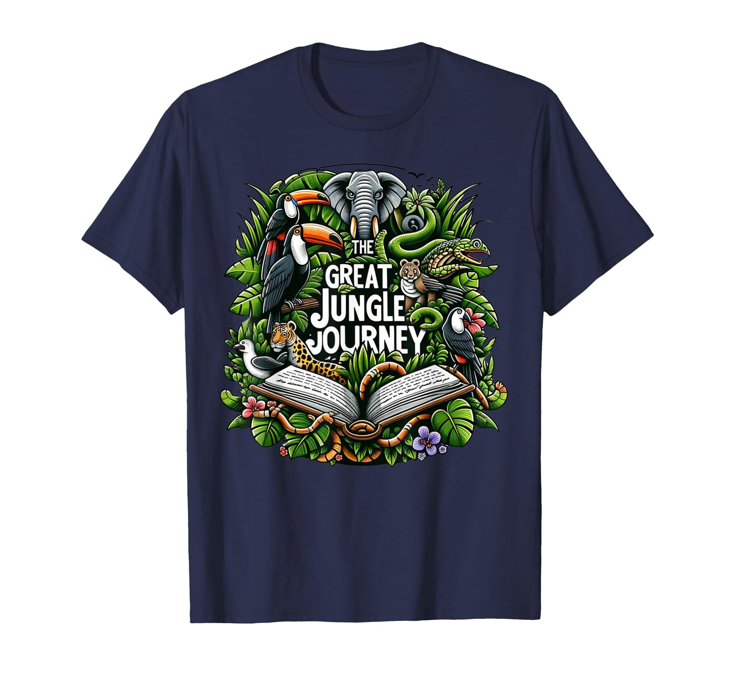 Jungle Journey VBS 2024 Vacation Bible School Summer Camp T-Shirt