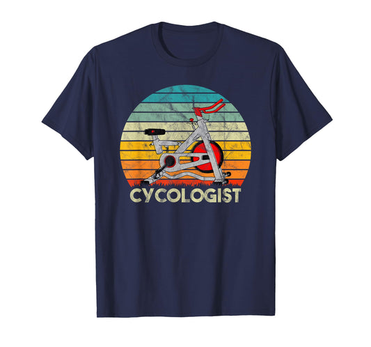 Cycologist Tshirt Indoor Cycling Bike Stationary Exercise T-Shirt
