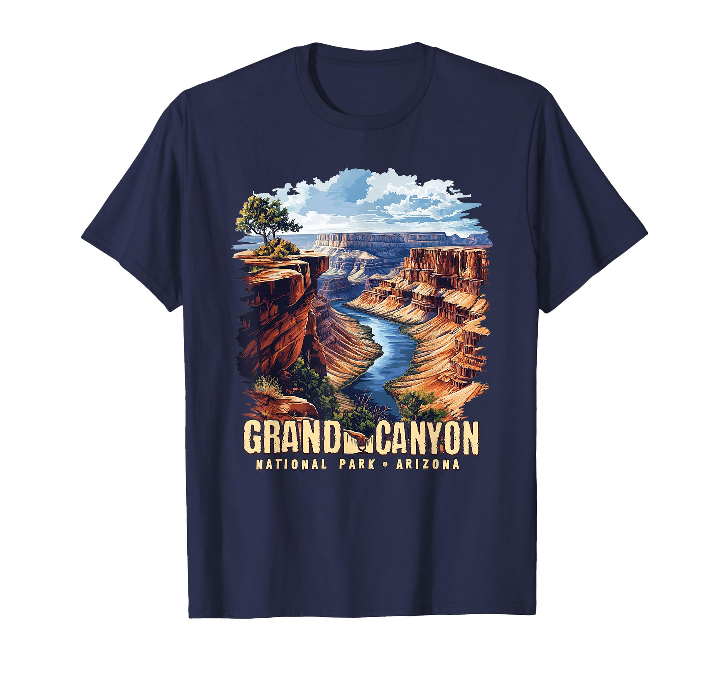 Retro Classic Grand Canyon National Park T-Shirt