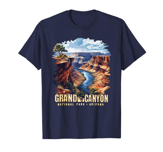 Retro Classic Grand Canyon National Park T-Shirt