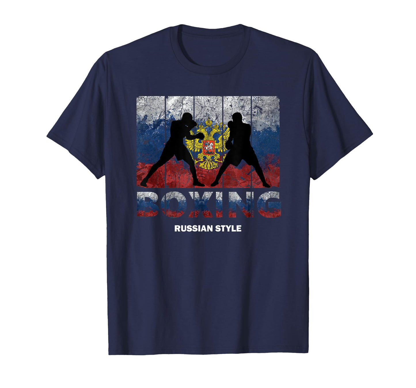 Russian Vintage style boxing Great Boxing Russia T-Shirt