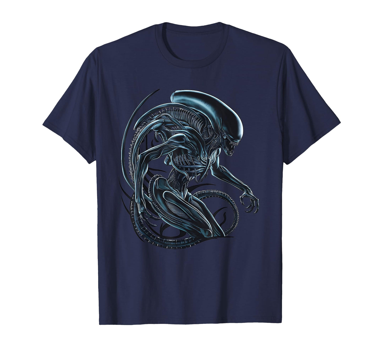 Alien Xenomorph Illustrated Poster T-Shirt