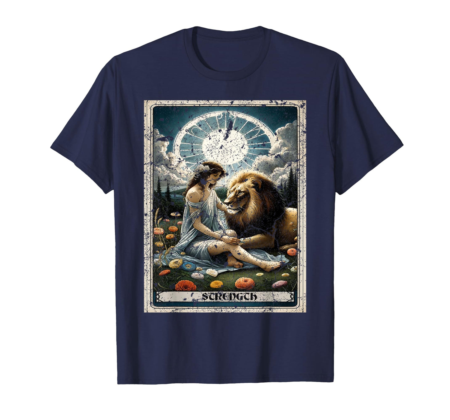 Strength Tarot Card T-Shirt