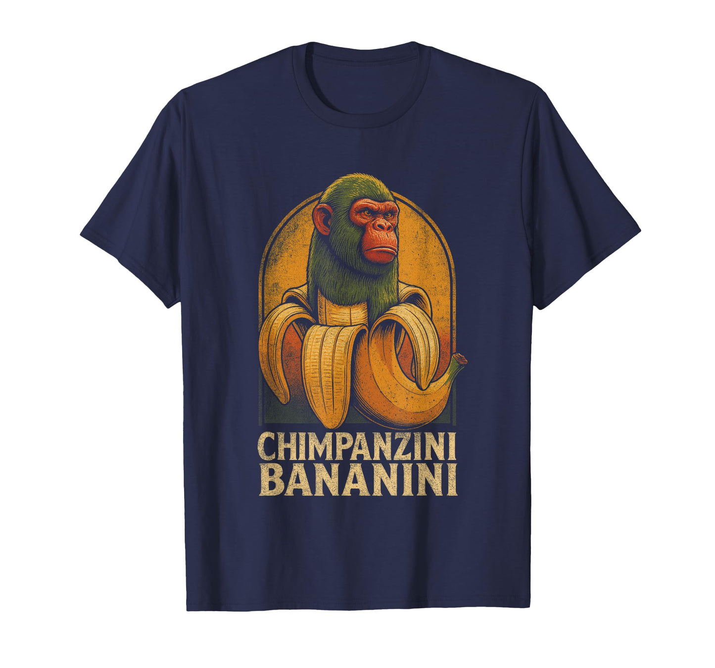 Chimpanzini Bananini - Funny Italian Brainrot Kids Meme T-Shirt