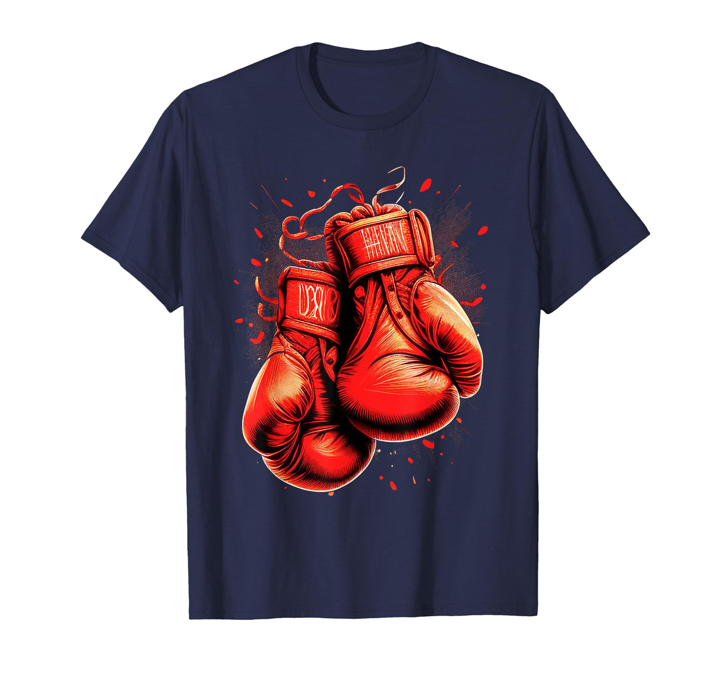 Retro Red Boxing Gloves Vintage Boxer T-Shirt