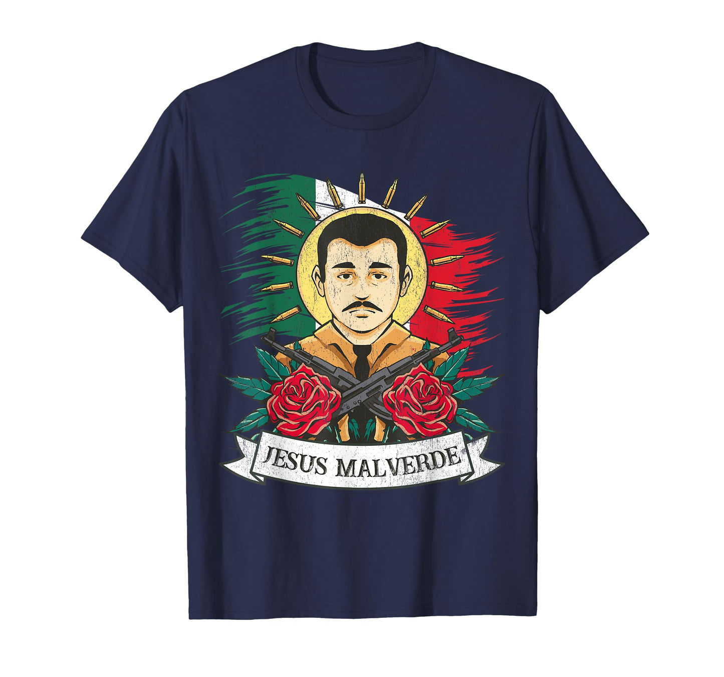 Jesus Malverde Sinaloa Mexico, Jesus Malverde T-Shirt