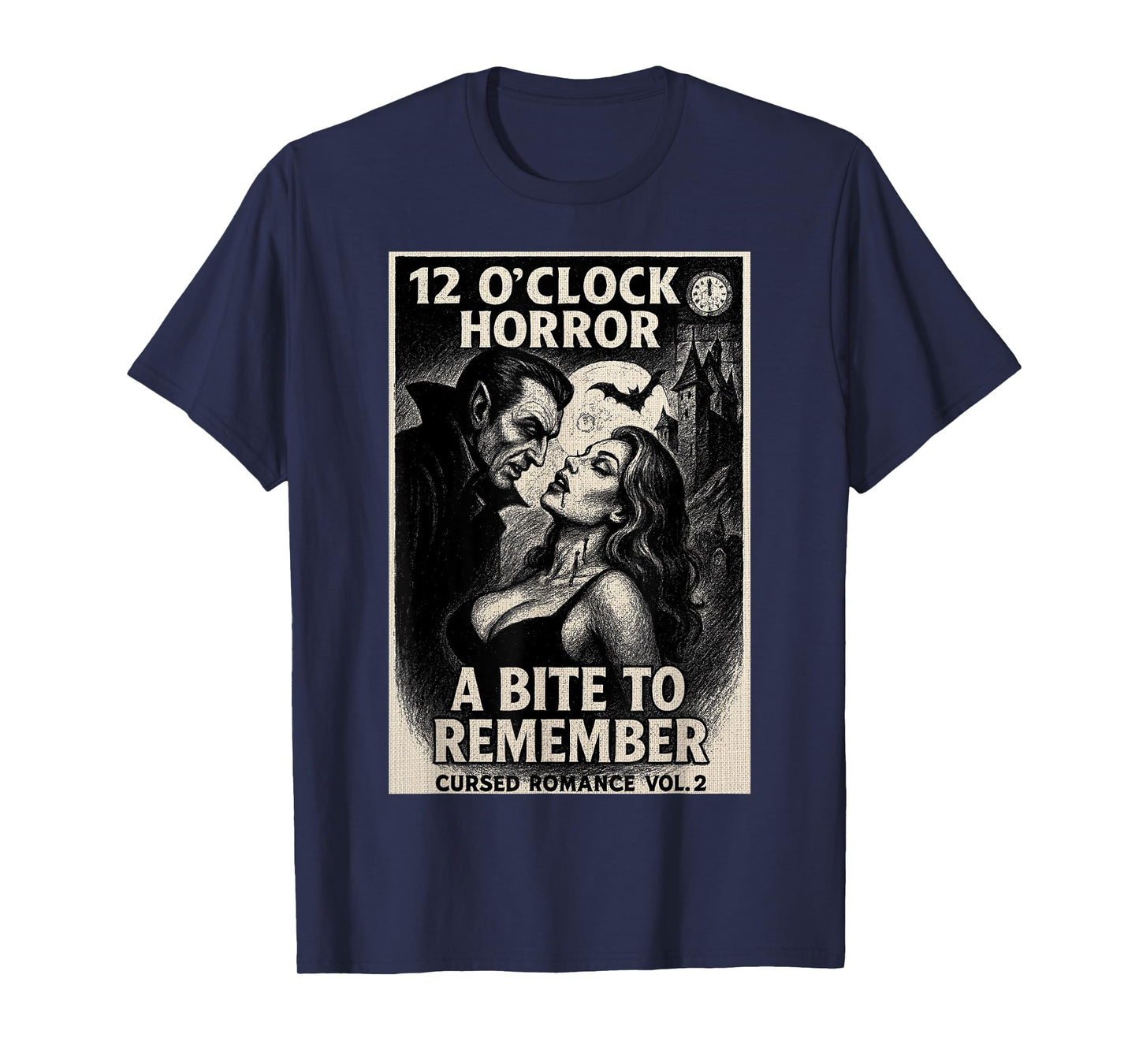 Cursed Romance Vol. 2 – A Bite to Remember Vampire Horror T-Shirt