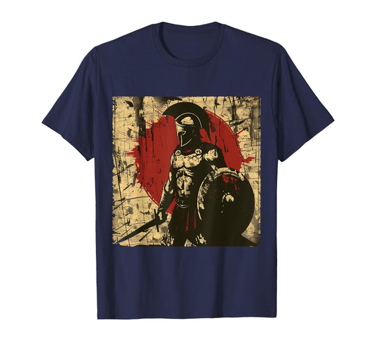 Sparta Spartan Fighter Helmet Greeks Leonidas Sparta T-Shirt